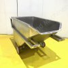 500kg Stainless Steel Mobile Tipping Skip